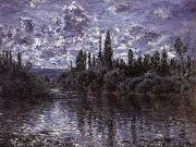 Claude Monet Bend in the Seine,near Vetheuil china oil painting reproduction